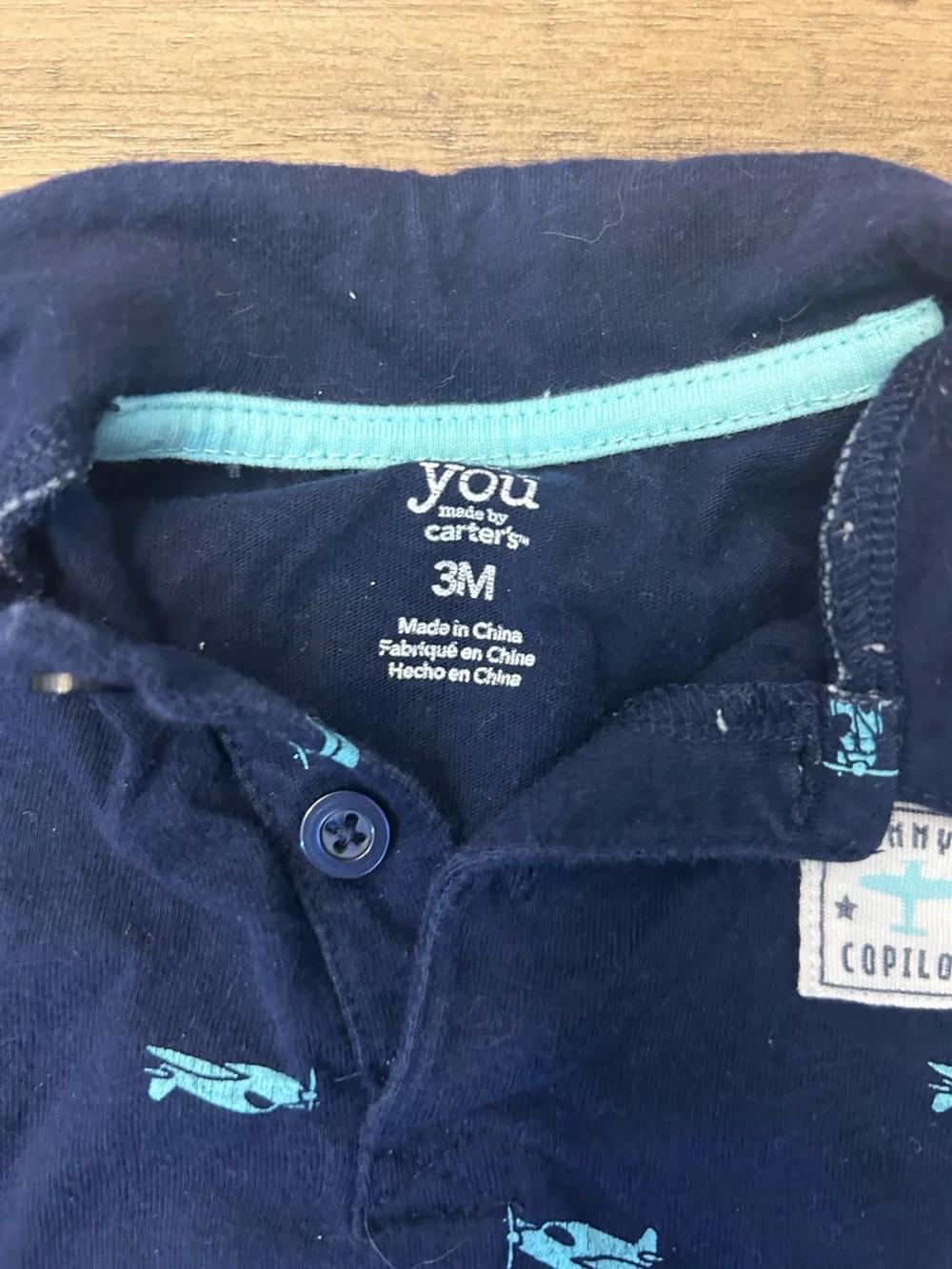 0-3M Baby Boy Bundle of collared rompers